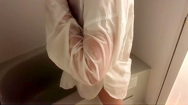 Luscious Japanese Enchantress Self-Pleasures Into Ecstasy