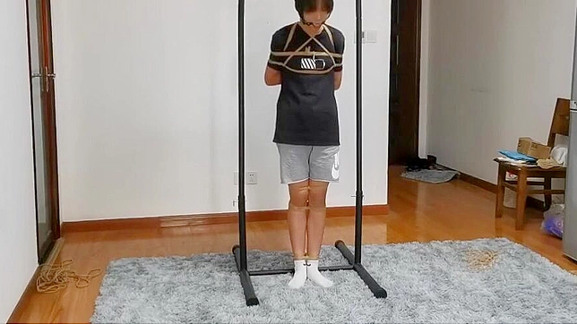 Adorable Cutie Tied Up Tight For Hot Japanese Bondage Sex Play