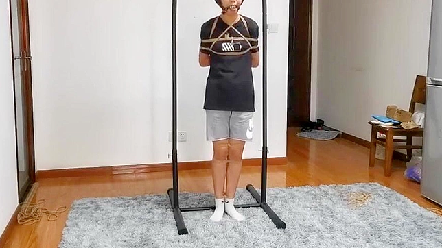Adorable Cutie Tied Up Tight For Hot Japanese Bondage Sex Play