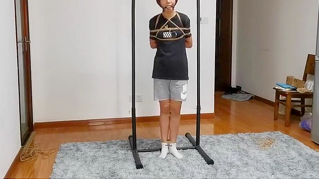 Adorable Cutie Tied Up Tight For Hot Japanese Bondage Sex Play
