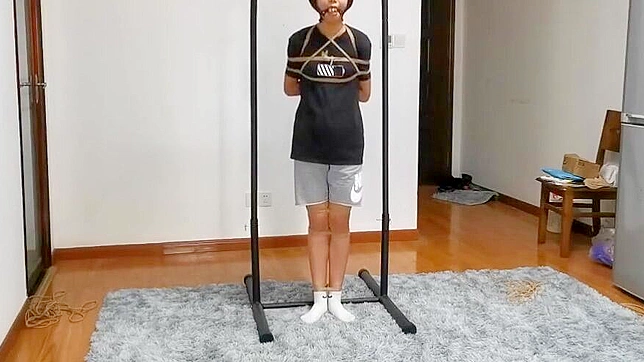 Adorable Cutie Tied Up Tight For Hot Japanese Bondage Sex Play