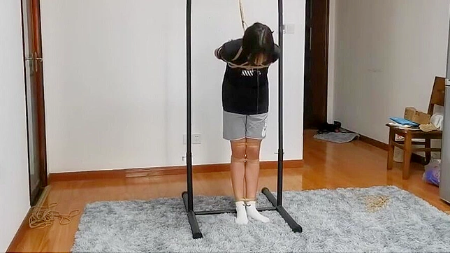 Adorable Cutie Tied Up Tight For Hot Japanese Bondage Sex Play