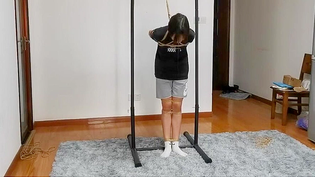 Adorable Cutie Tied Up Tight For Hot Japanese Bondage Sex Play