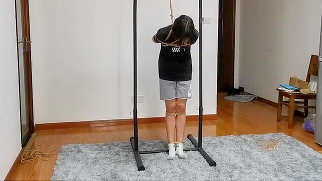 Adorable Cutie Tied Up Tight For Hot Japanese Bondage Sex Play