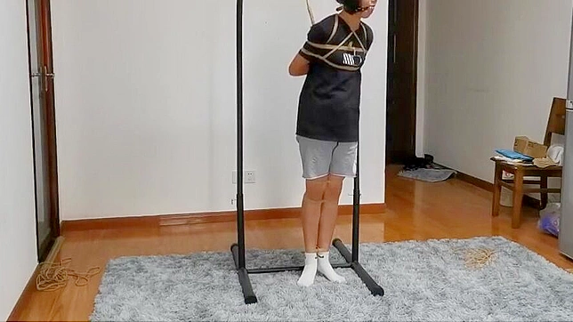 Adorable Cutie Tied Up Tight For Hot Japanese Bondage Sex Play