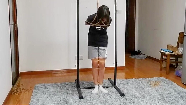 Adorable Cutie Tied Up Tight For Hot Japanese Bondage Sex Play