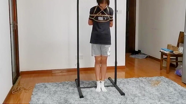 Adorable Cutie Tied Up Tight For Hot Japanese Bondage Sex Play