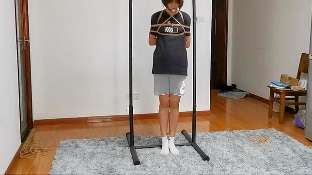 Adorable Cutie Tied Up Tight For Hot Japanese Bondage Sex Play