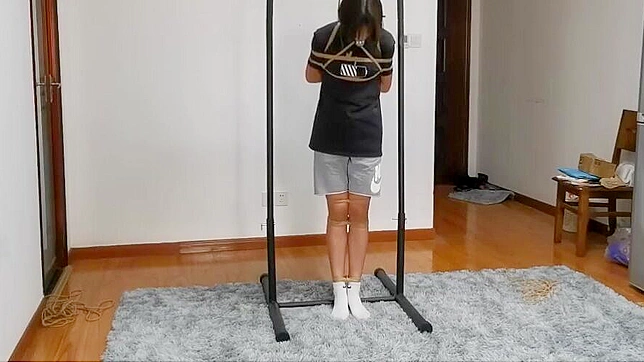 Adorable Cutie Tied Up Tight For Hot Japanese Bondage Sex Play