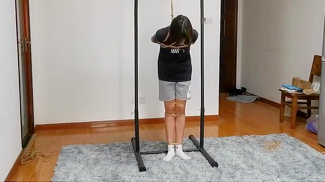 Adorable Cutie Tied Up Tight For Hot Japanese Bondage Sex Play