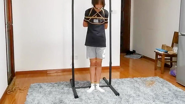 Adorable Cutie Tied Up Tight For Hot Japanese Bondage Sex Play