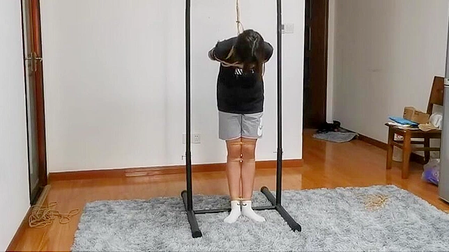 Adorable Cutie Tied Up Tight For Hot Japanese Bondage Sex Play