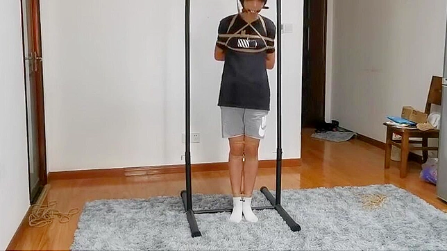 Adorable Cutie Tied Up Tight For Hot Japanese Bondage Sex Play