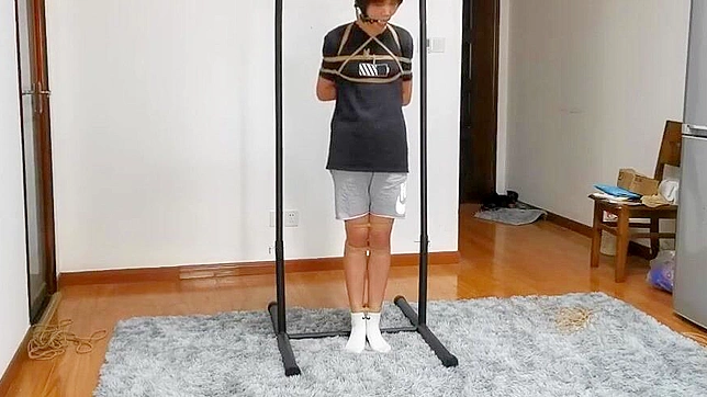 Adorable Cutie Tied Up Tight For Hot Japanese Bondage Sex Play
