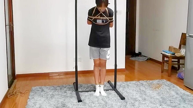 Adorable Cutie Tied Up Tight For Hot Japanese Bondage Sex Play