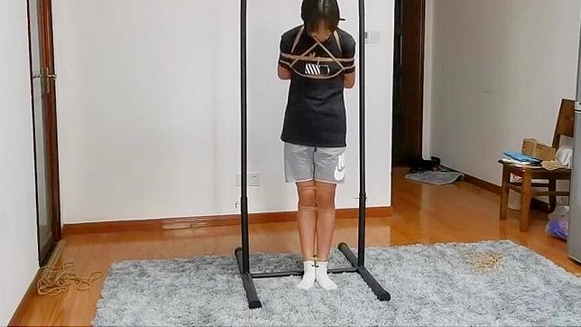 Adorable Cutie Tied Up Tight For Hot Japanese Bondage Sex Play