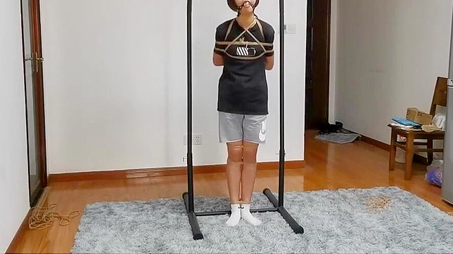 Adorable Cutie Tied Up Tight For Hot Japanese Bondage Sex Play