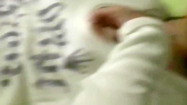 Caught Asian Babe Fingers Her Pussy Under Watchful Eyes.