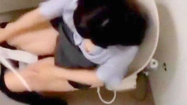 Stalked Japanese Babe Dreams & Self-Pleases, Arousing Fantasies