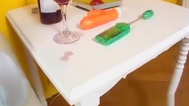 Creamy Mecumi Gets Her Love Hole Filled During Hot Solo Fun