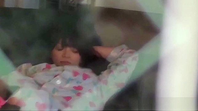 Hungry Asian Babe Masturbates Wildly Until She Cums So Hard