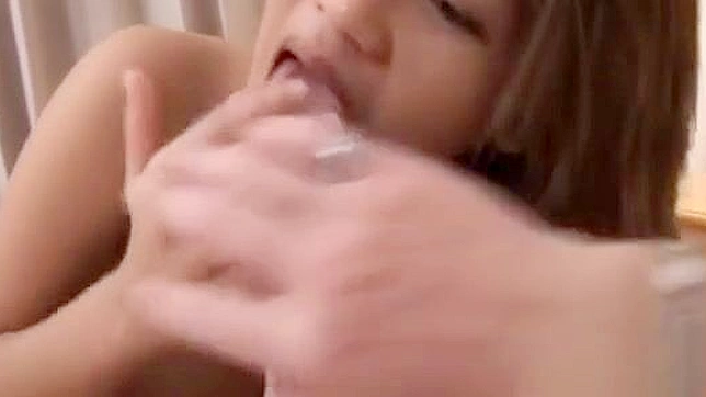 Shy Japanese Girl 18+ With Plump Breasts Gives Wild Blowjob Thrills