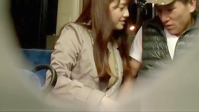 Seductive Jap Beauty Delivers Steamy Handjob To Eager Commuter On Bus Ride