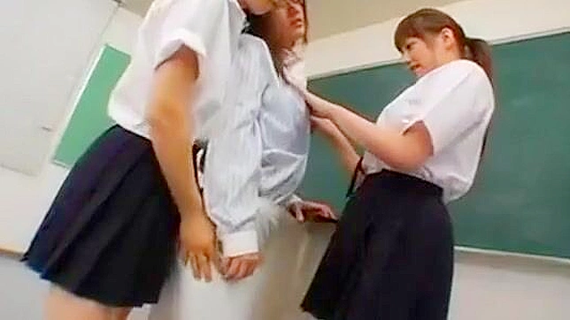 Japan's Lesbian Trio Ignites Lustful Passion With Tongue & Fuck Fest