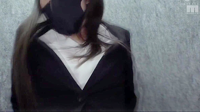 Masked Asian Babe Enjoys Intense Dildo Gag Play And Kinky Action