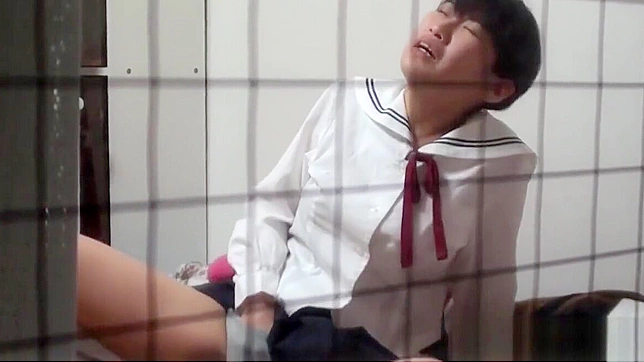 Sensuous Asian Teen 18+ Rubs Her Wet Pussy During Hot Self-Pleasure Act