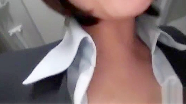 Sizzling Kaoru Natsuki Teases Herself With Rubber Dildo