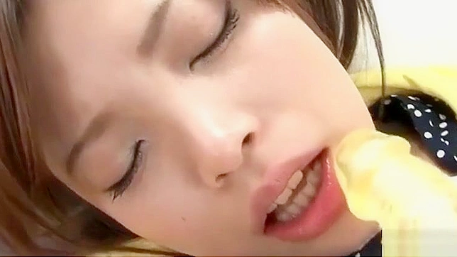 Cute Japanese Girl 18+ Self-Pleasures While Guys Secretly Watch And Jerk