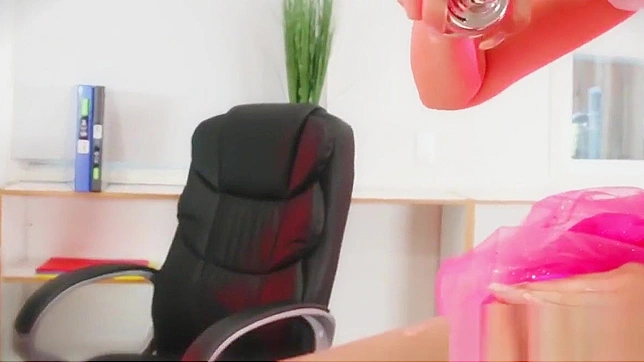 Masturbating Marica Hase Uses Her Glass Toy For Explosive Pleasure