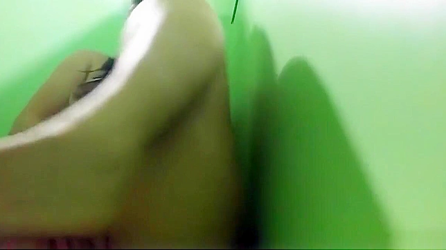 Public Pool Cabin Orgasm - Masturbation & Loud Climax Pleasure