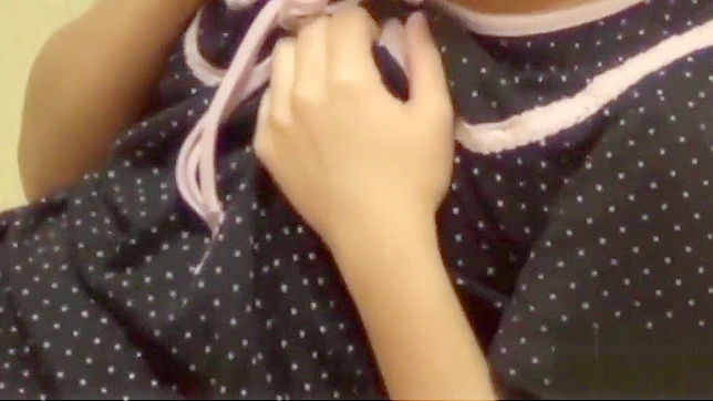 Asian Beauty In Panties Teasing, Rubbing Pussy Until She Squirts.