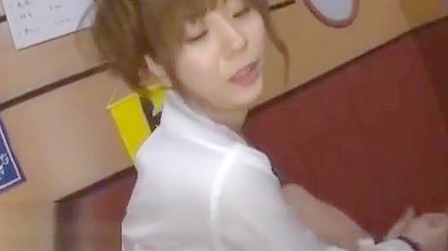 Seductive Japanese Cougar Tempts & Drives Him Insanely Horny With Skills