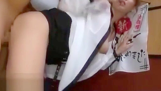 Seductive Japanese Cougar Tempts & Drives Him Insanely Horny With Skills