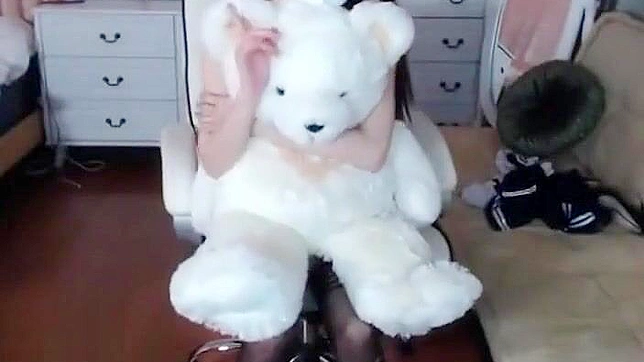 Uniformed Asian Model With Big Boobs Screams While Getting Fucked Hard