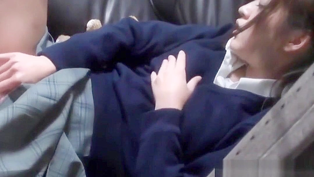 Sensual Asian Student Rubs Herself For Hot 18+ Solo Fun