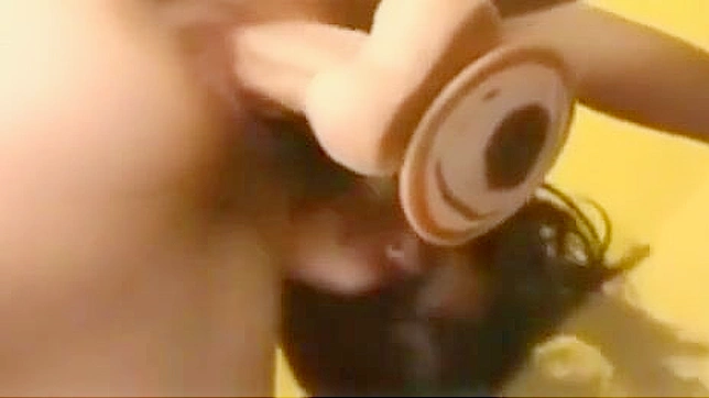 Japan's Hot Temptress Riding Dildo Hits Orgasm Blissfully