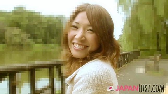 Seductive Hairy Japanese Milf Gets Fucked Bareback Outdoors