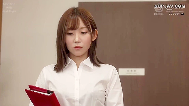 Hot Asian Secretary Fulfills Her Desires By Fucking And Sucking