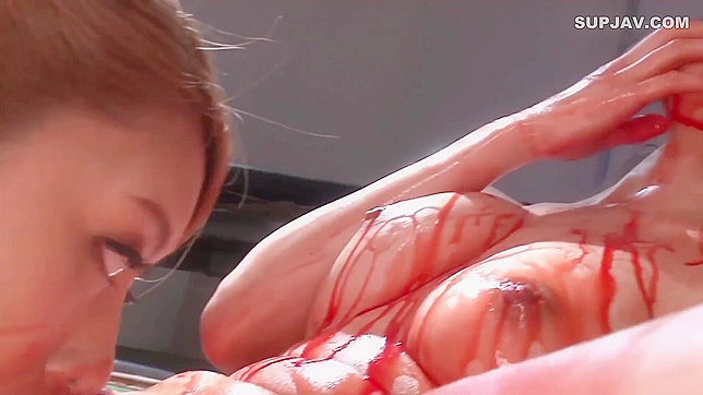Seductive Japanese Nurse Licks In Or Before Hot Blowjob Showdown