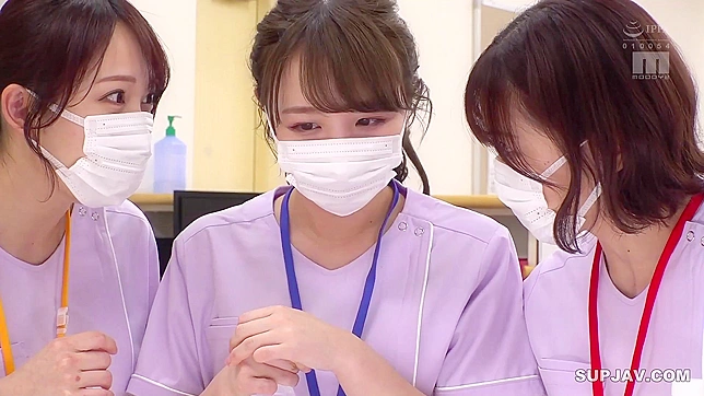 Hospital Orgy Where Jap Nurses Take Turns Riding His Thick Cock