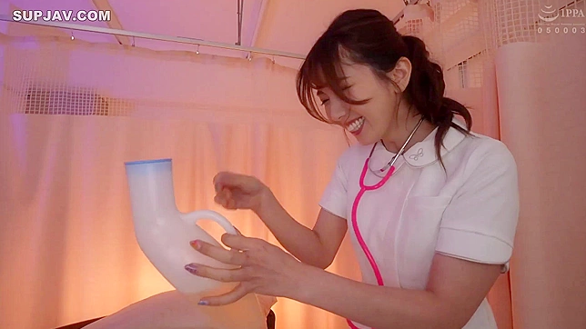 Japanese Nurse's Thick Ass And Tight Pussy Get Filled Up Well
