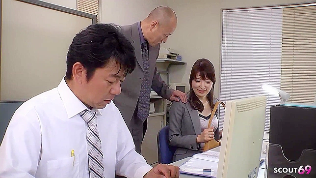 Office Temptress Takes Her Boss’s Seed Deep Throat Orgasmically