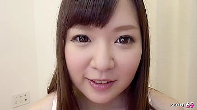 Petite Teen 18+ Gets First Hot Creampie from Older Guy in JAV Casting