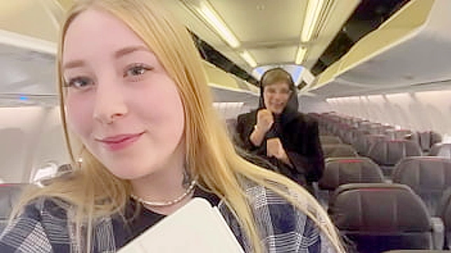 Mysterious Plane Lover Gets Hardcore Fucked By Stranger
