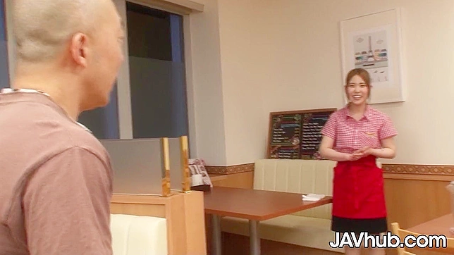 Hot Waitress Moans While Getting Pounded Hard At Diner