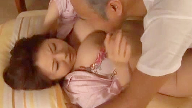 Hot Japanese Babe In Pink Lingerie Takes Big Cock Deeply